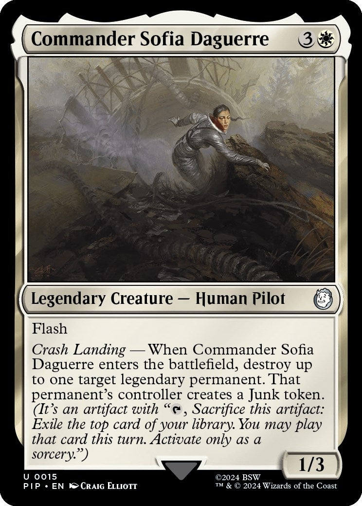 Commander Sofia Daguerre (15) [PIP] - MTG Single