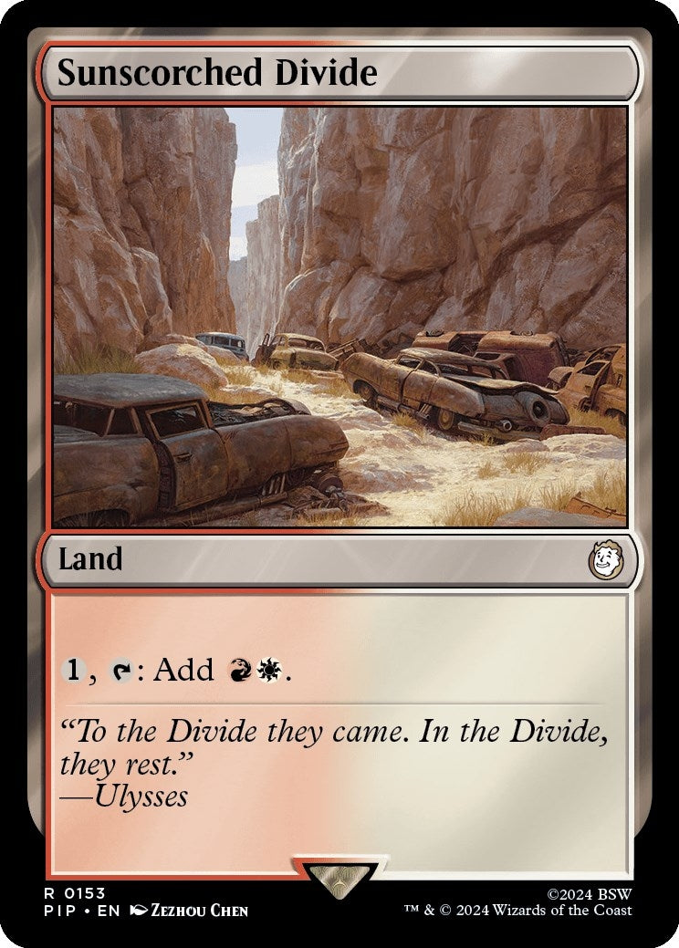 Sunscorched Divide (153) [PIP] - MTG Single