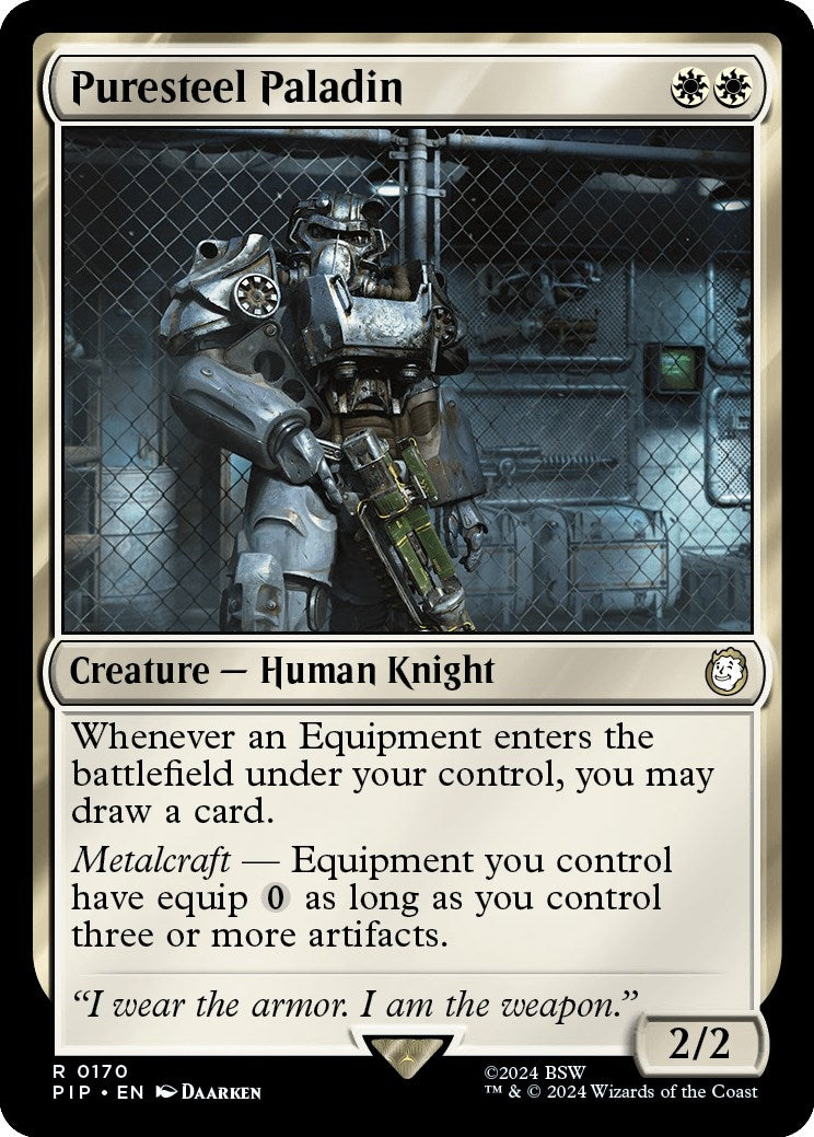 Puresteel Paladin (170) [PIP] - MTG Single