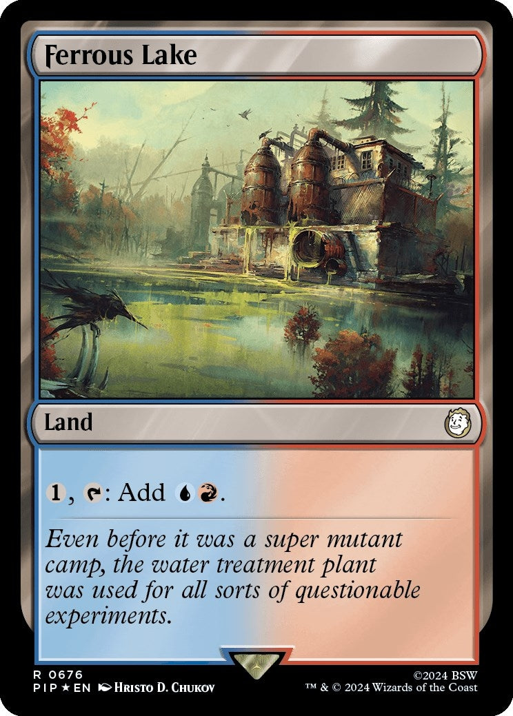 Ferrous Lake (Surge Foil) (676) [PIP] - MTG Single