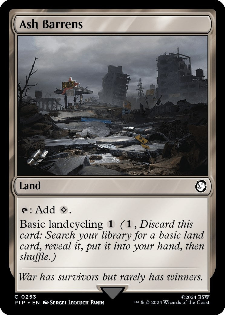 Ash Barrens (253) [PIP] - MTG Single