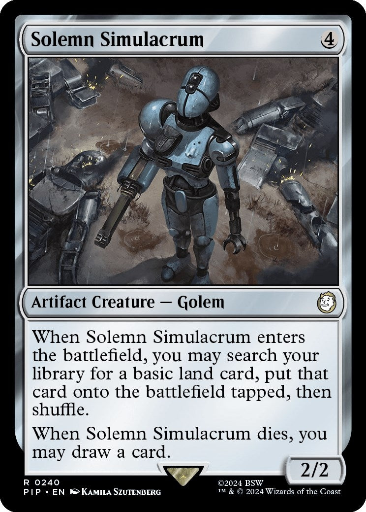 Solemn Simulacrum (240) [PIP] - MTG Single