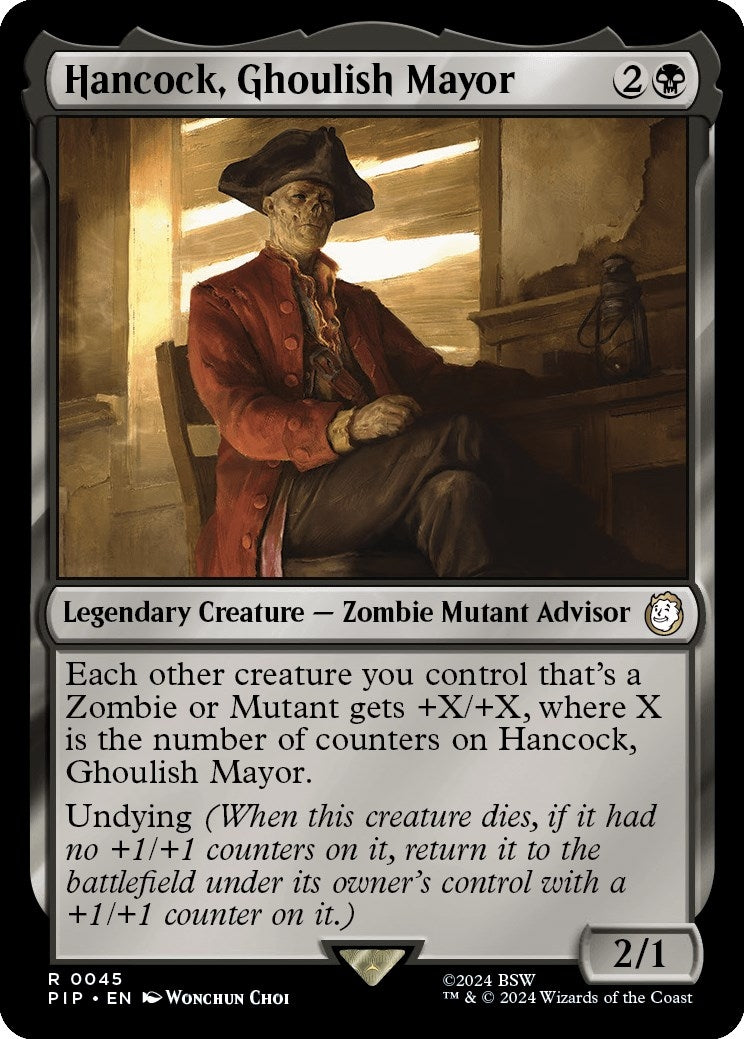 Hancock Ghoulish Mayor (45) [PIP] - MTG Single