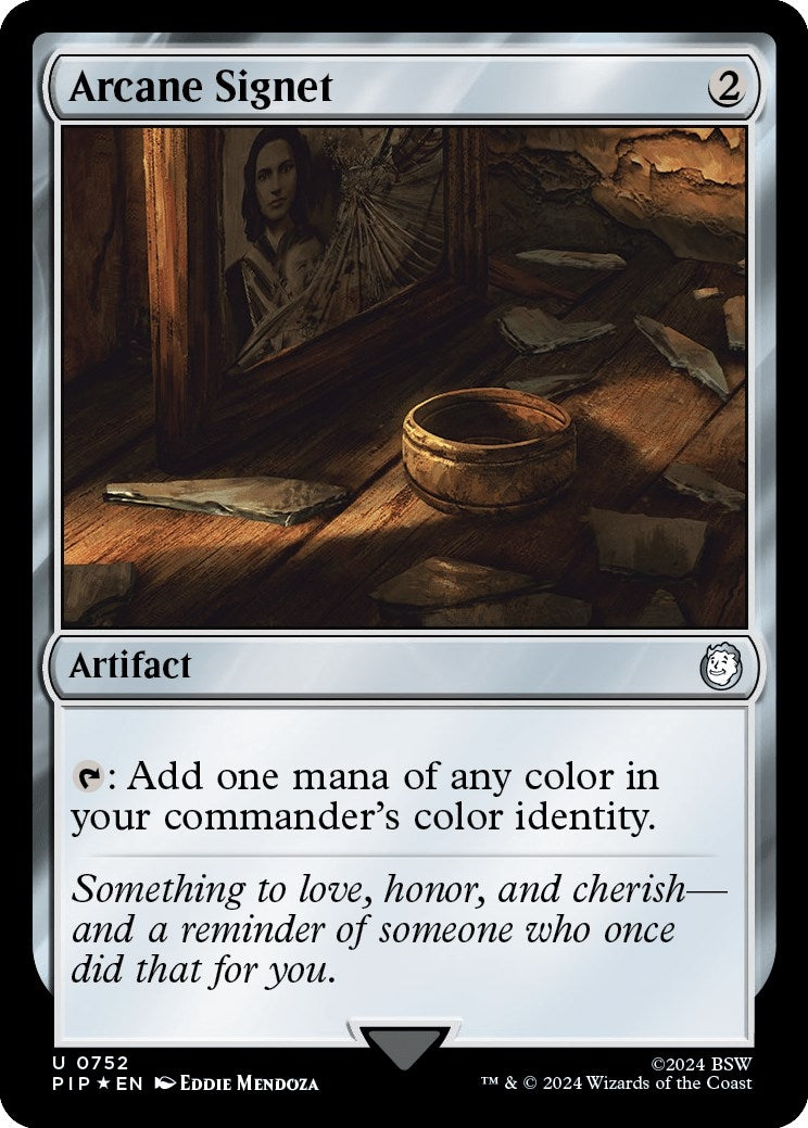 Arcane Signet (Surge Foil) (752) [PIP] - MTG Single