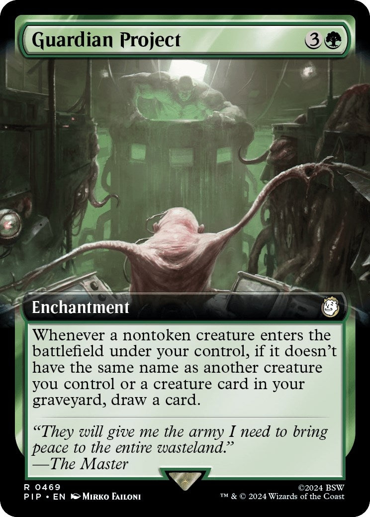 Guardian Project (Extended Art) (469) [PIP] - MTG Single