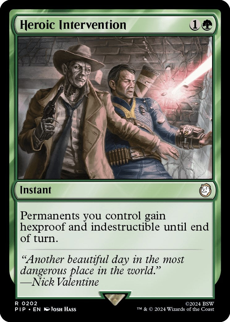 Heroic Intervention (202) [PIP] - MTG Single