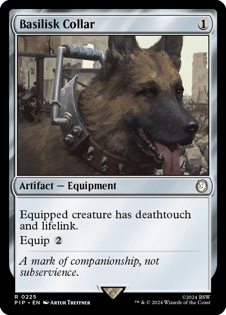 Basilisk Collar (225) [PIP] - MTG Single