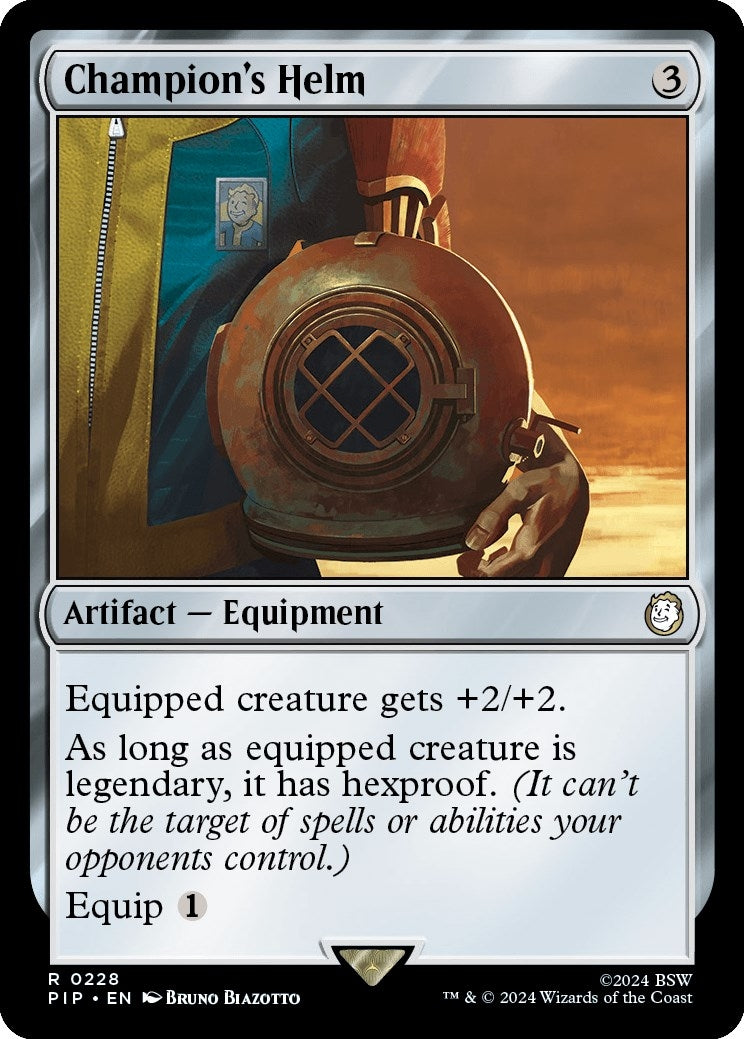 Champion’s Helm (228) [PIP] - MTG Single