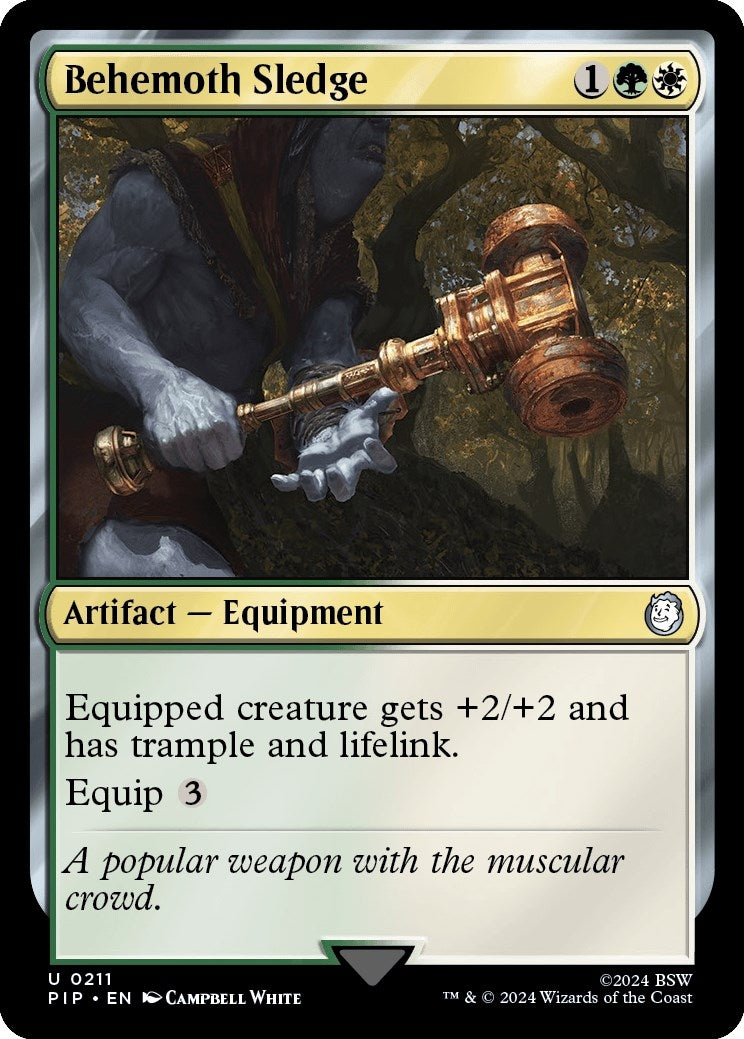 Behemoth Sledge (211) [PIP] - MTG Single