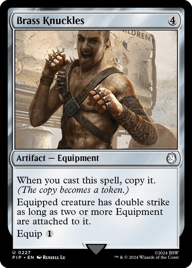 Brass Knuckles (227) [PIP] - MTG Single