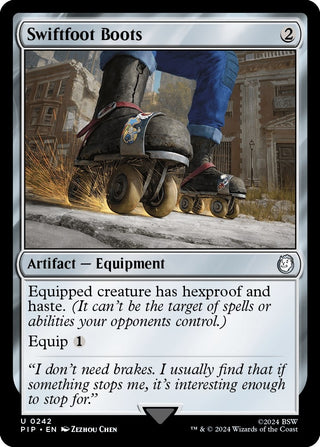 Swiftfoot Boots (242) [PIP] - MTG Single