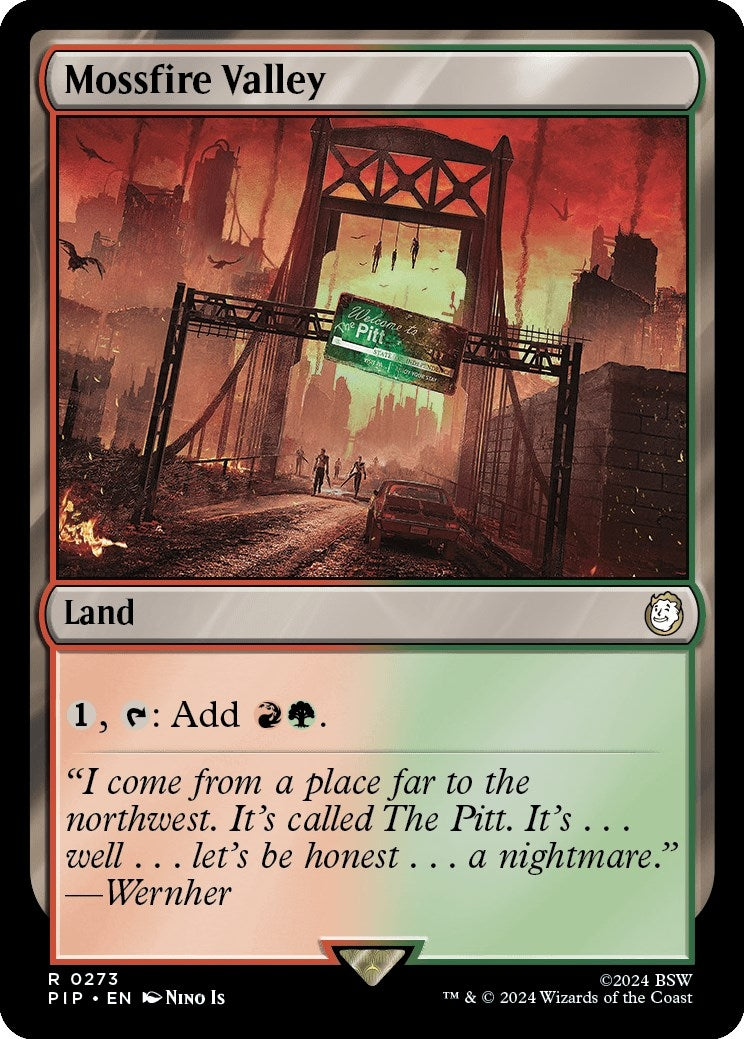 Mossfire Valley (273) [PIP] - MTG Single