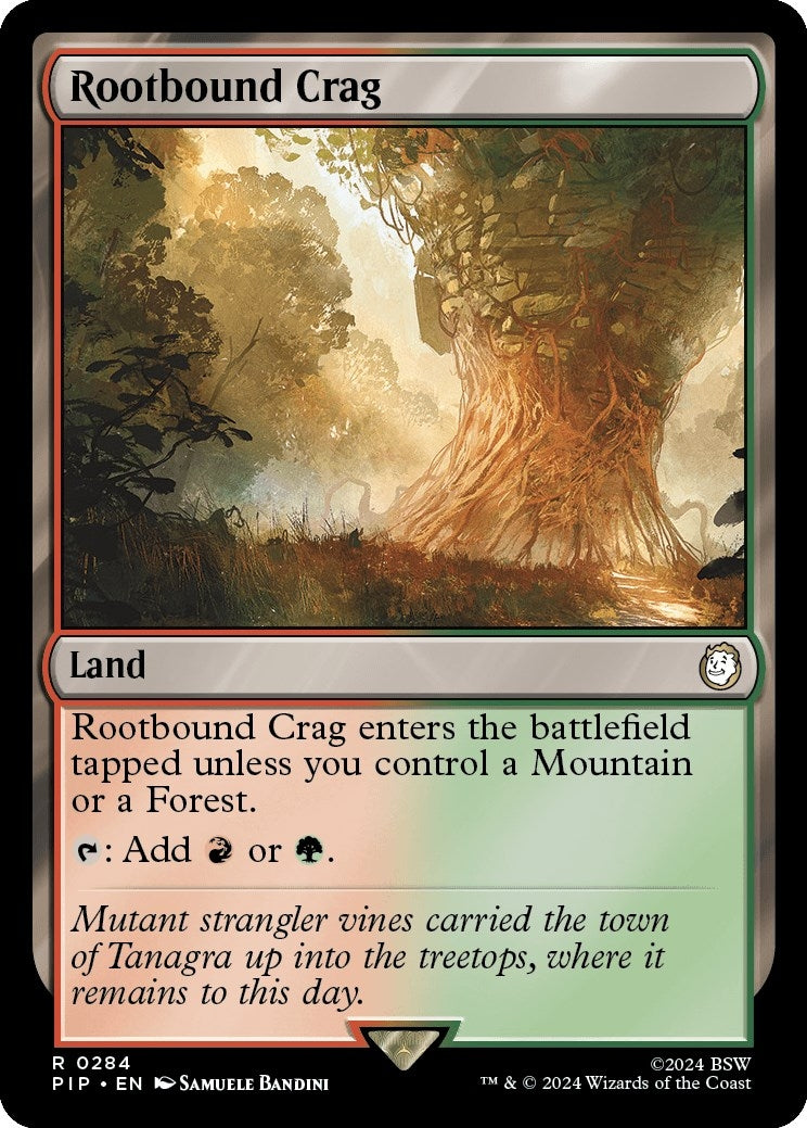 Rootbound Crag (284) [PIP] - MTG Single
