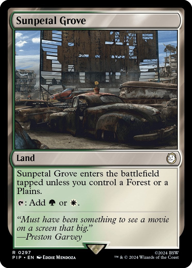 Sunpetal Grove (297) [PIP] - MTG Single