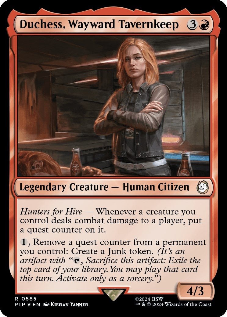 Duchess Wayward Tavernkeep (Surge Foil) (585) [PIP] - MTG Single