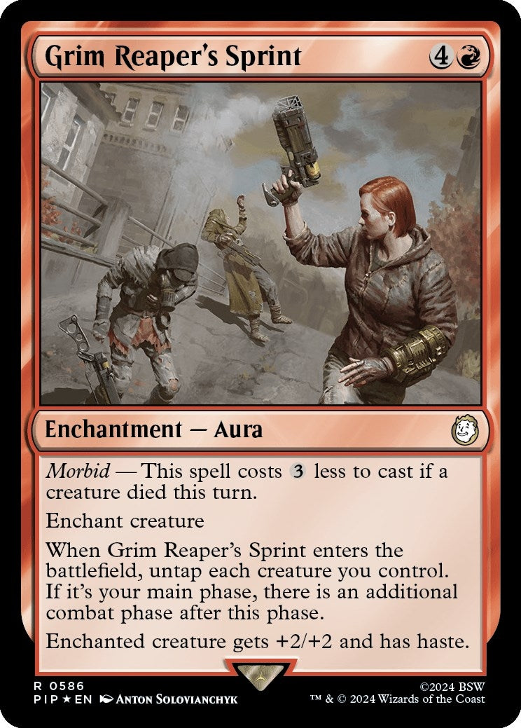 Grim Reaper’s Sprint (Surge Foil) (586) [PIP] - MTG Single