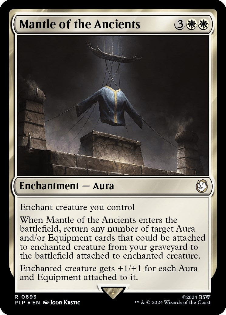 Mantle of the Ancients (Surge Foil) (693) [PIP] - MTG Single