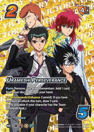Urameshi Perseverance (Victory) (154) [UVSP] - UniVersus Single