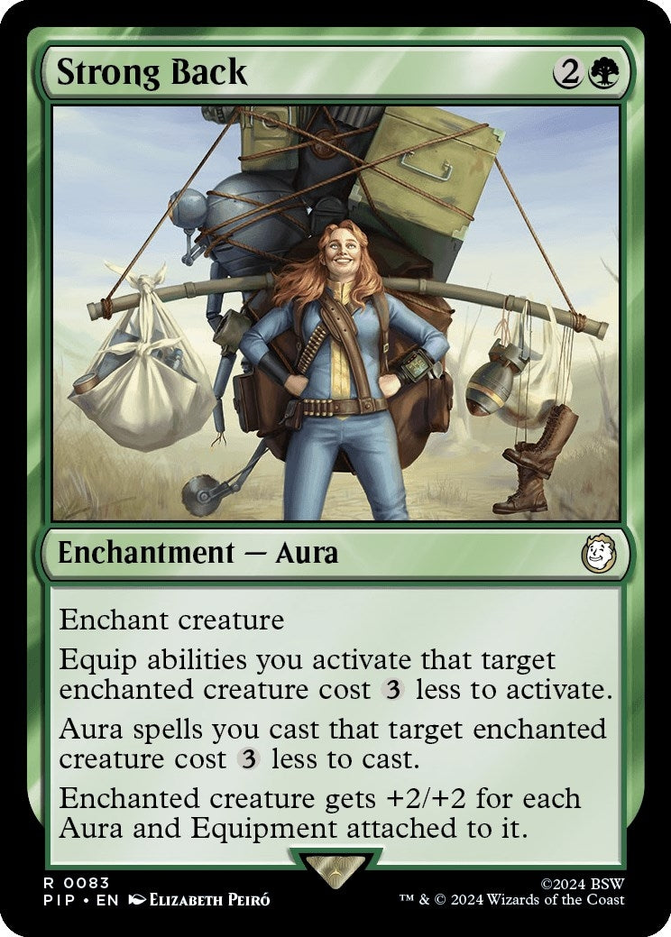 Strong Back (83) [PIP] - MTG Single