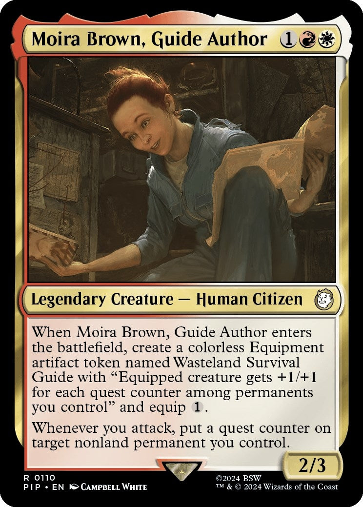 Moira Brown Guide Author (110) [PIP] - MTG Single