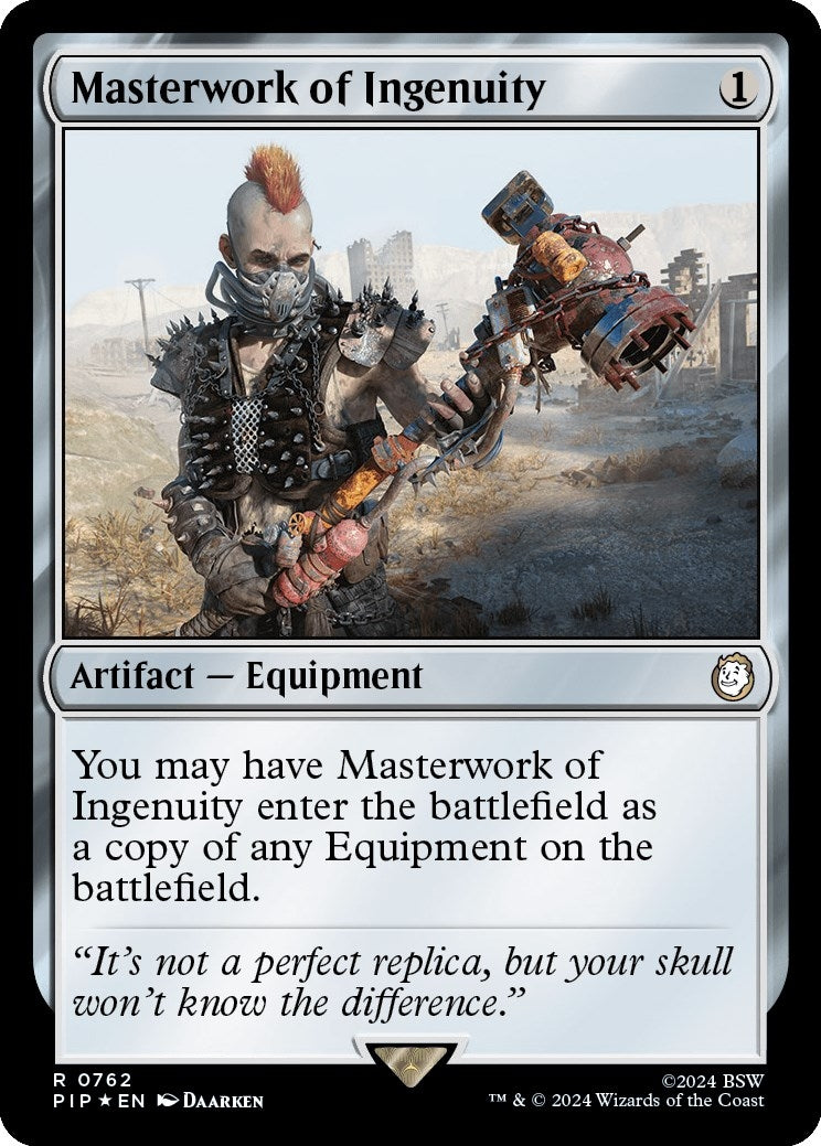 Masterwork of Ingenuity (Surge Foil) (762) [PIP] - MTG Single