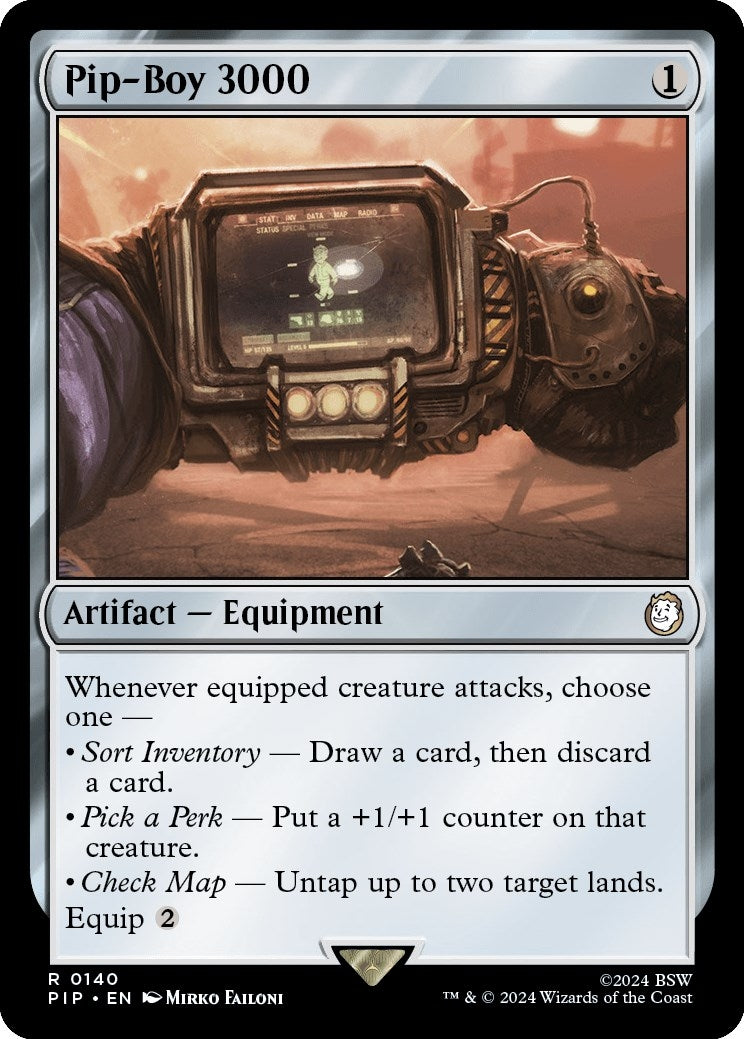 Pip-Boy 3000 (140) [PIP] - MTG Single