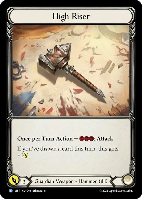 High Riser (49) [HVY] - Flesh and Blood TCG Single