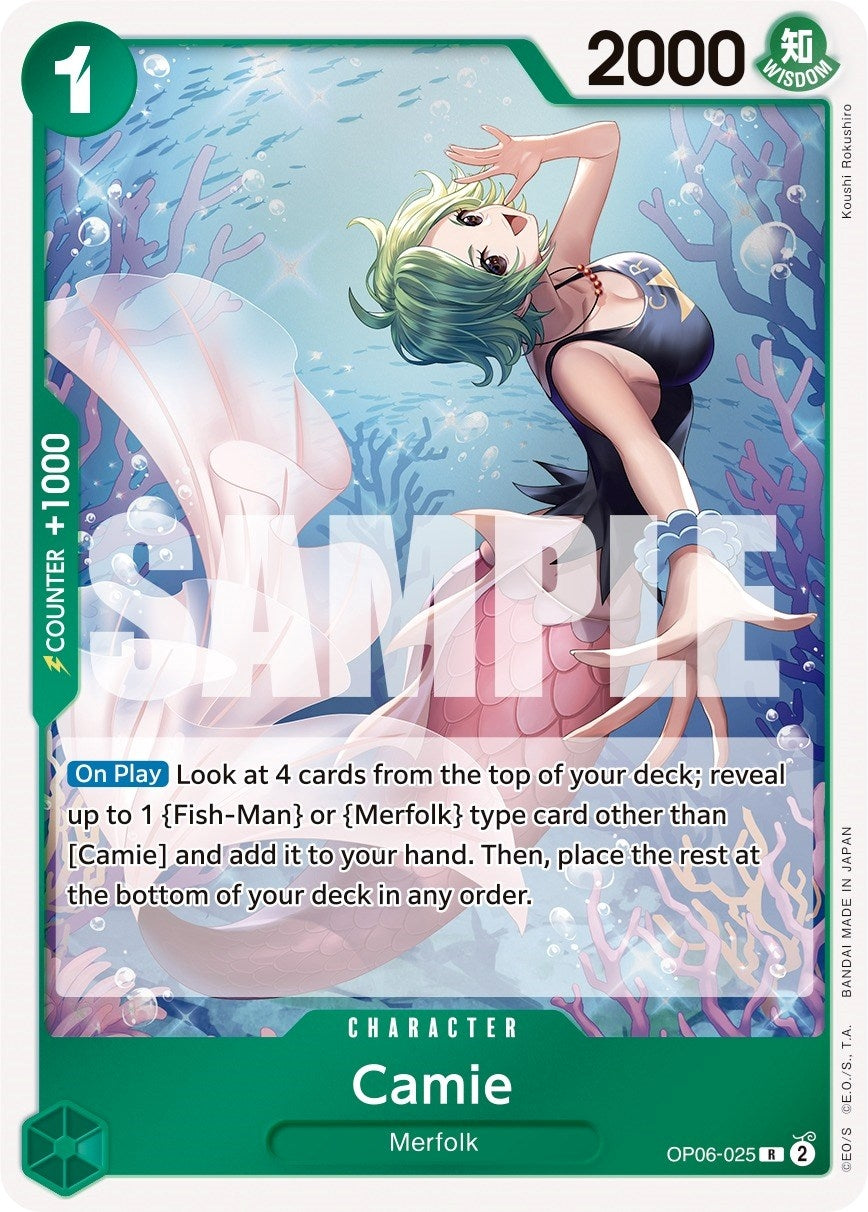Camie (6025) (OP06) - One Piece Card Game Single