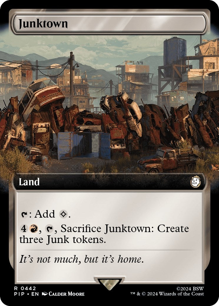 Junktown (Extended Art) (442) [PIP] - MTG Single