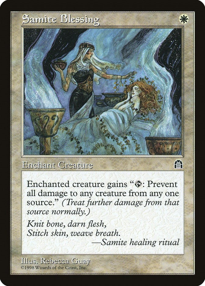 Samite Blessing [STH] - MTG Single