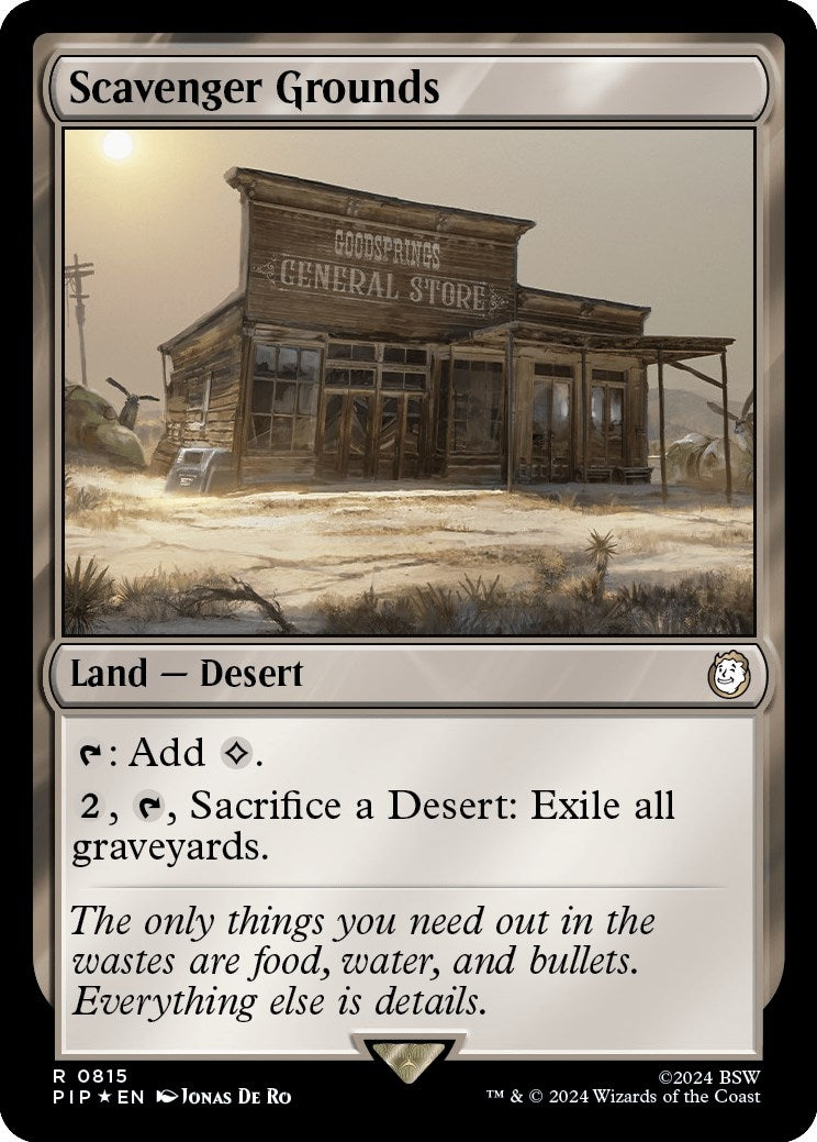 Scavenger Grounds (Surge Foil) (815) [PIP] - MTG Single