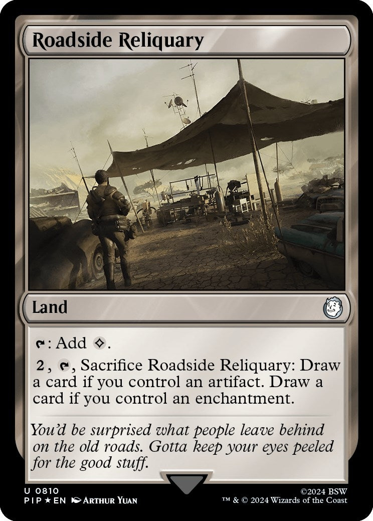 Roadside Reliquary (Surge Foil) (810) [PIP] - MTG Single