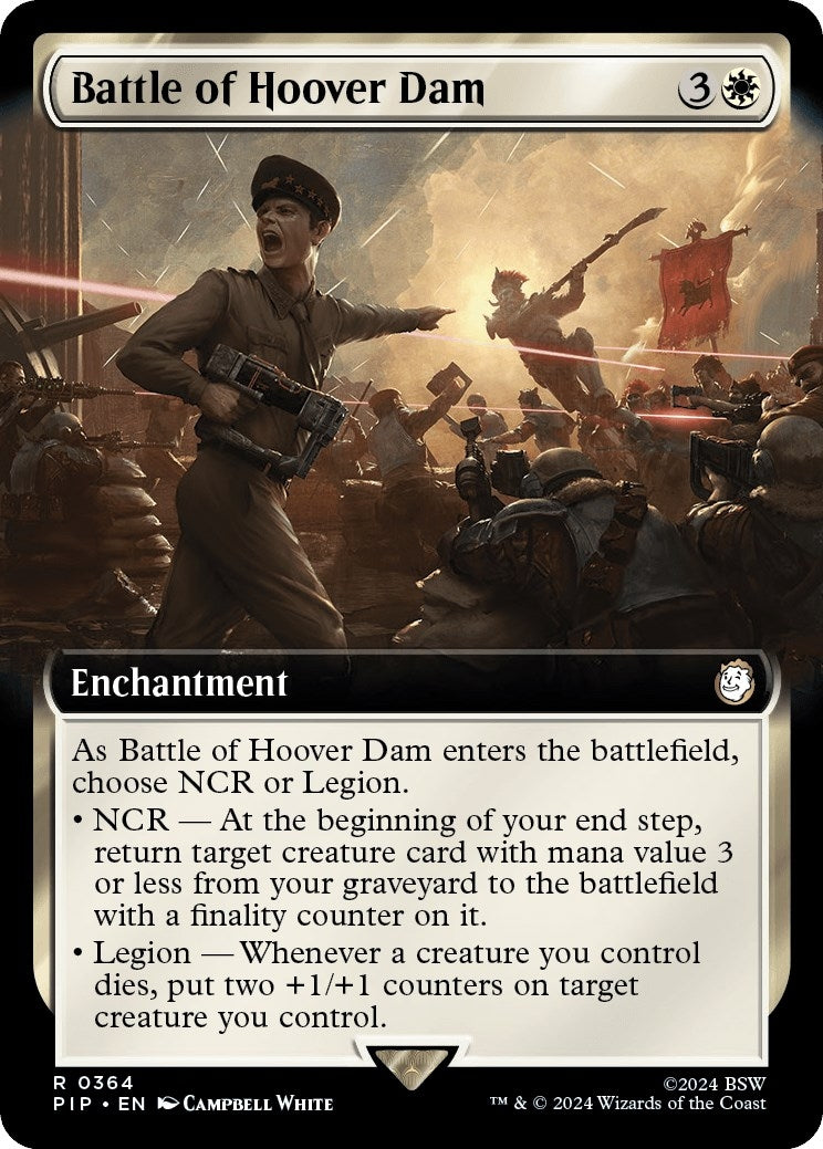 Battle of Hoover Dam (Extended Art) (364) [PIP] - MTG Single
