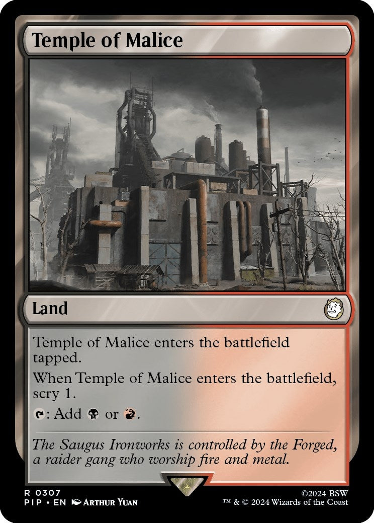 Temple of Malice (307) [PIP] - MTG Single
