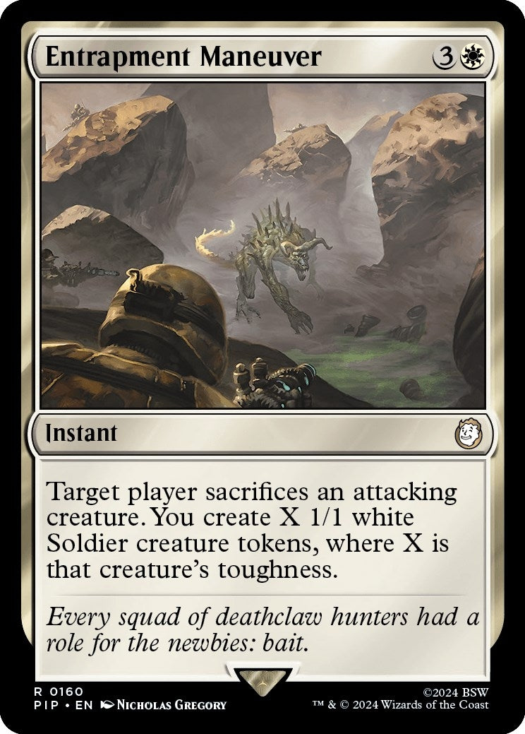 Entrapment Maneuver (160) [PIP] - MTG Single