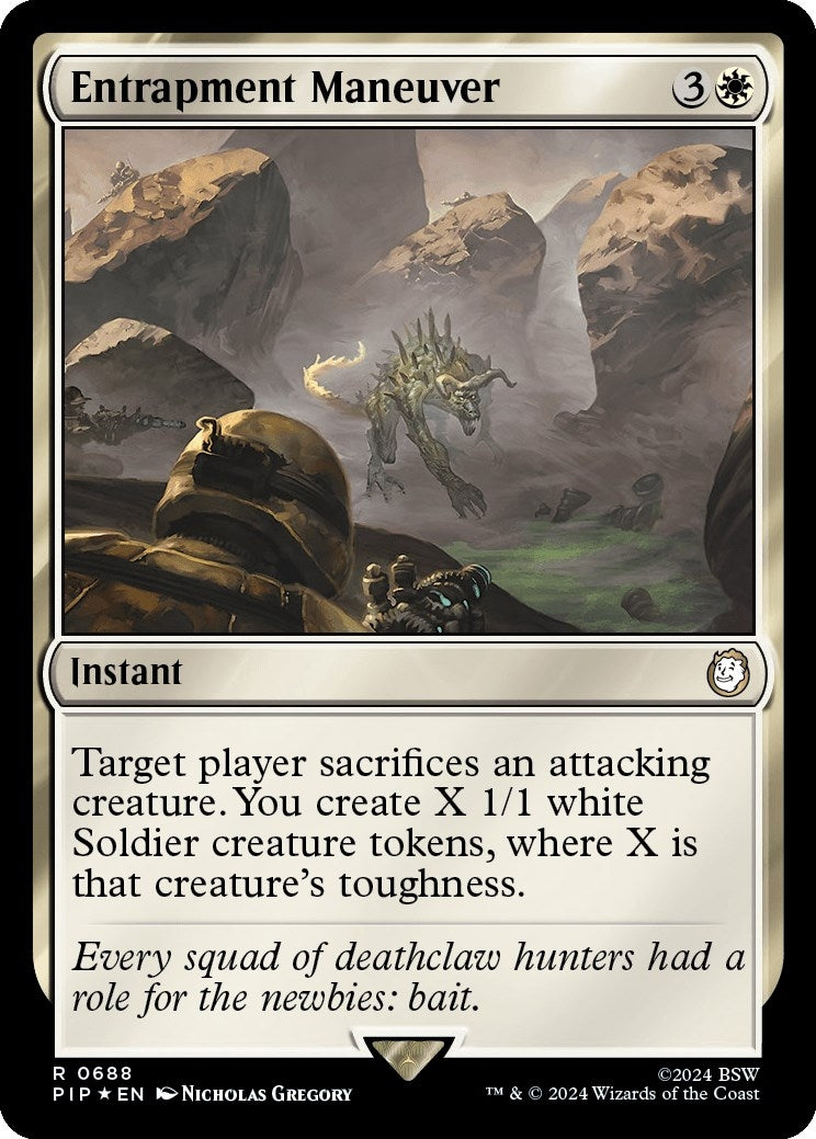 Entrapment Maneuver (Surge Foil) (688) [PIP] - MTG Single