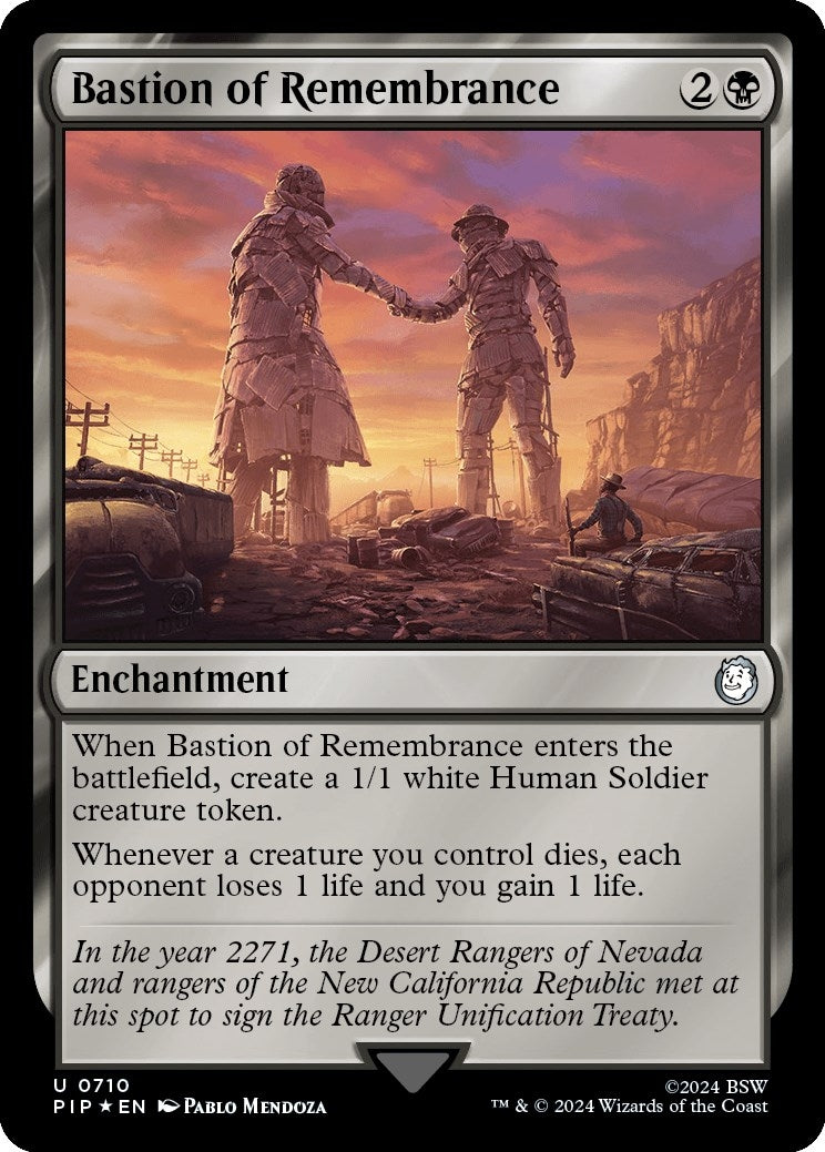 Bastion of Remembrance (Surge Foil) (710) [PIP] - MTG Single