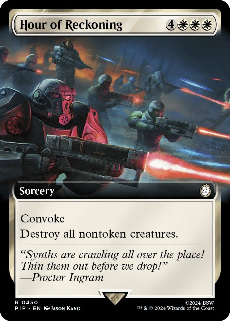 Hour of Reckoning (Extended Art) (450) [PIP] - MTG Single