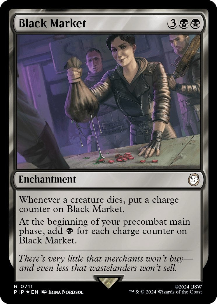 Black Market (Surge Foil) (711) [PIP] - MTG Single