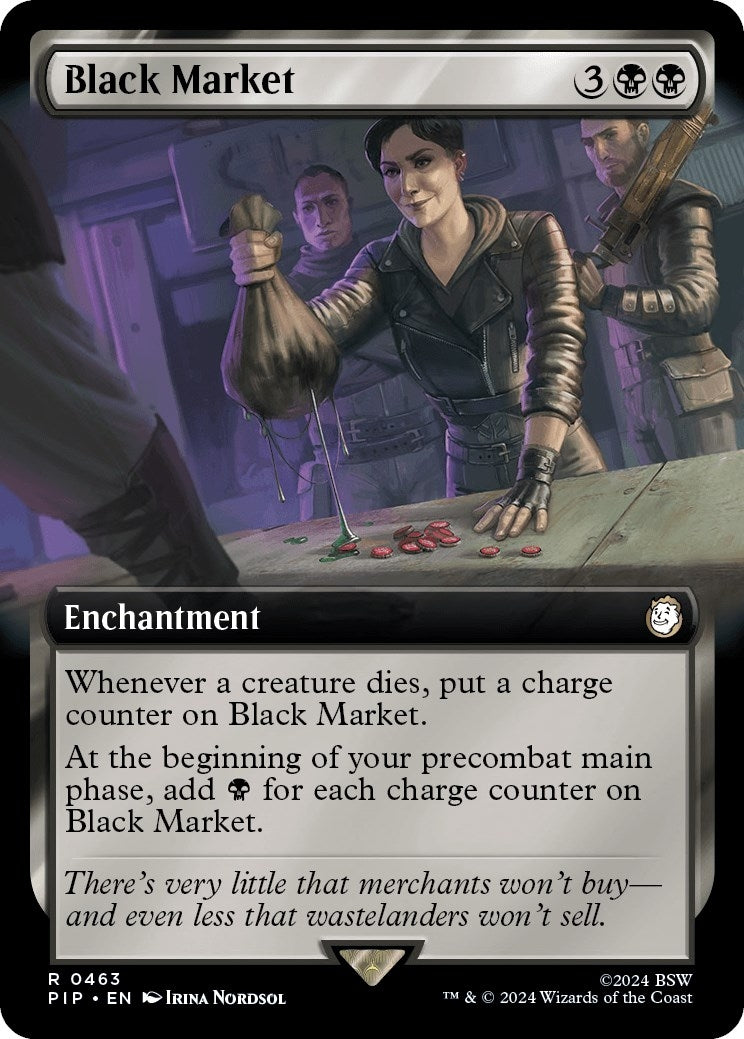 Black Market (Extended Art) (463) [PIP] - MTG Single