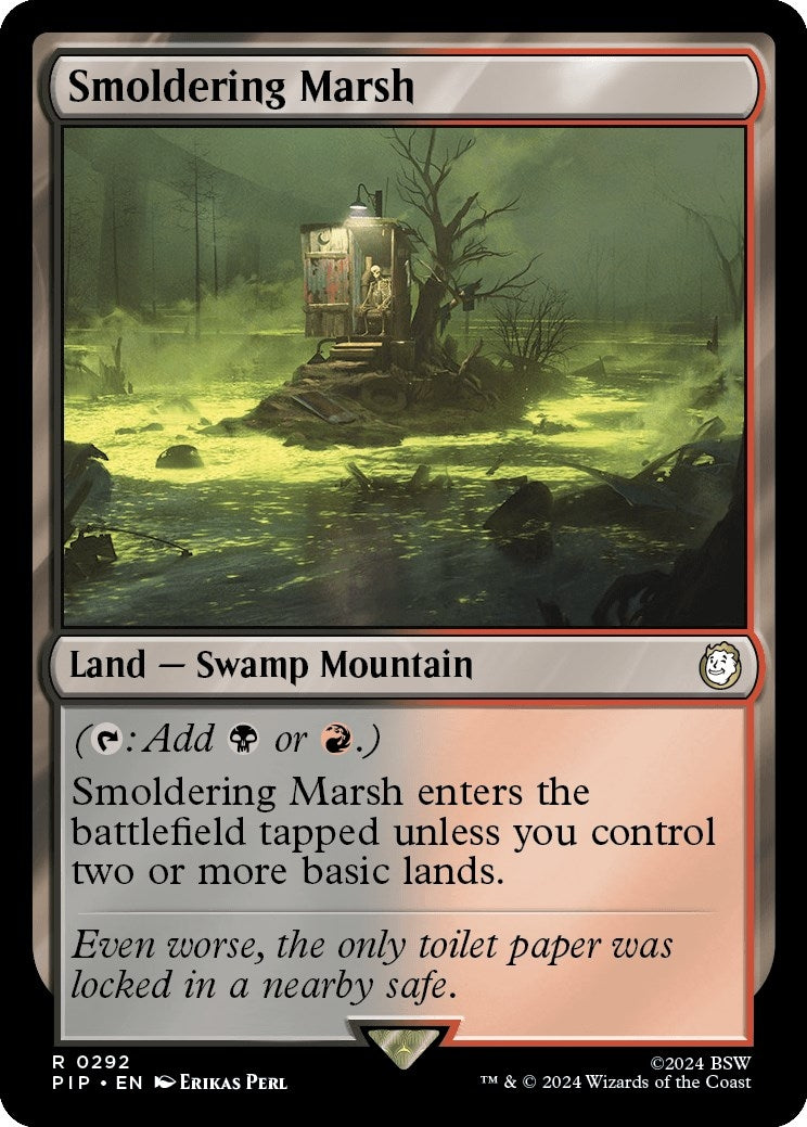 Smoldering Marsh (292) [PIP] - MTG Single