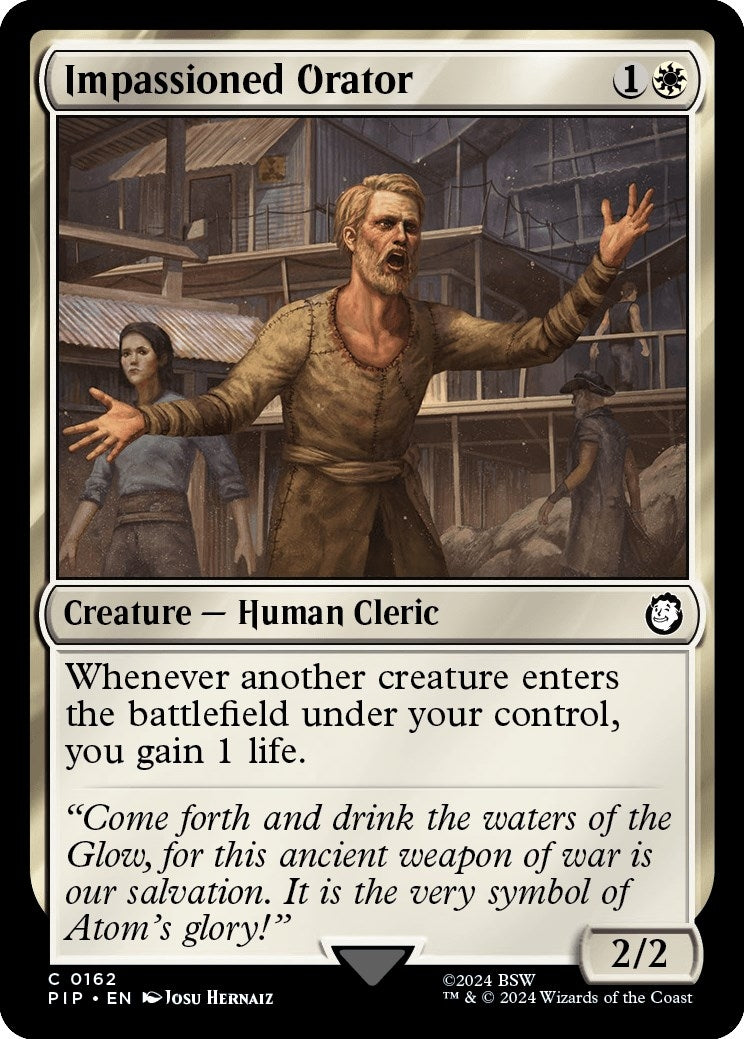 Impassioned Orator (162) [PIP] - MTG Single