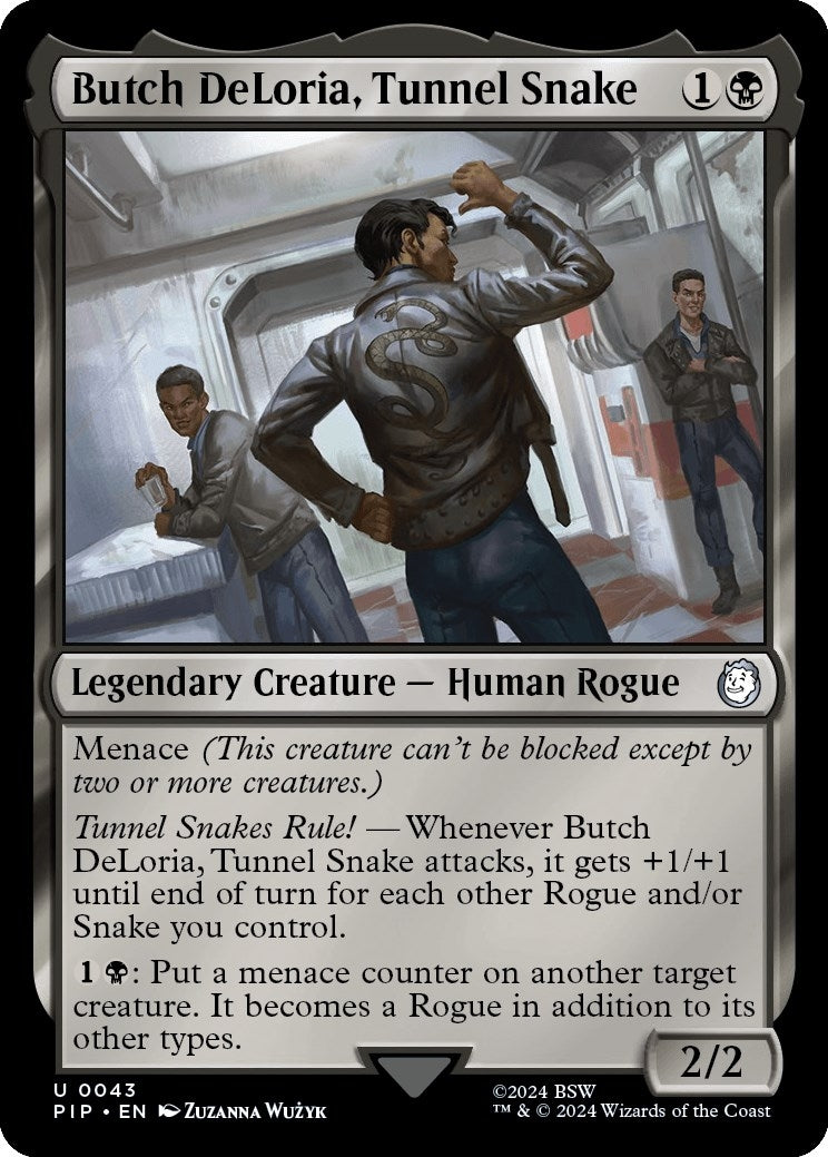 Butch DeLoria Tunnel Snake (43) [PIP] - MTG Single