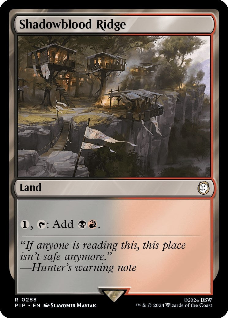 Shadowblood Ridge (288) [PIP] - MTG Single
