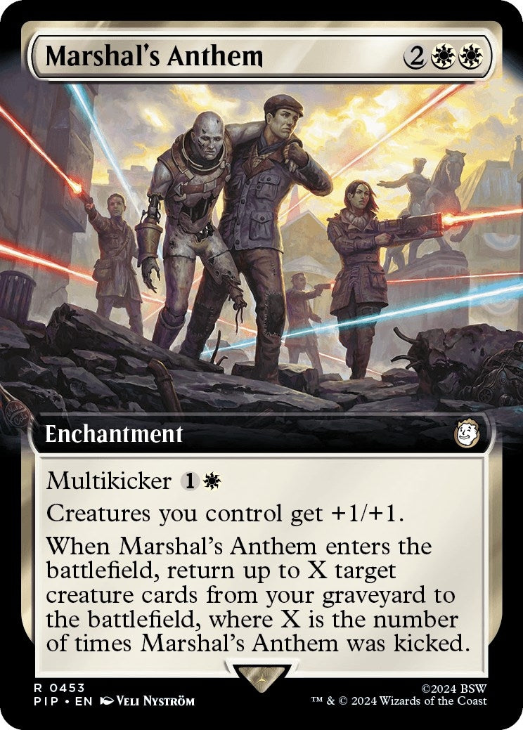 Marshal’s Anthem (Extended Art) (453) [PIP] - MTG Single