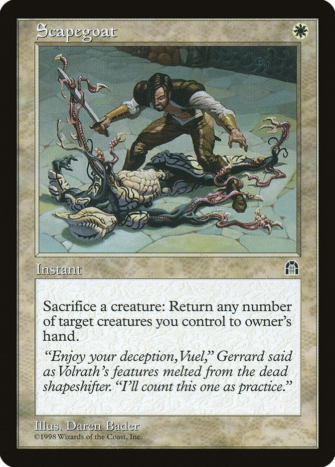 Scapegoat [STH] - MTG Single