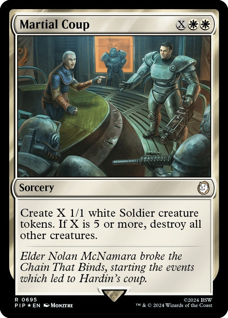 Martial Coup (Surge Foil) (695) [PIP] - MTG Single