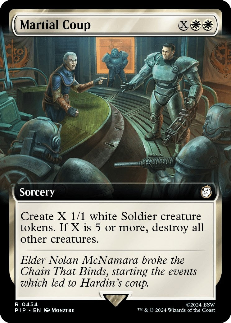 Martial Coup (Extended Art) (454) [PIP] - MTG Single