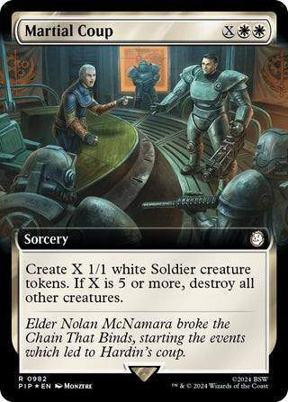 Martial Coup (Extended Art) (Surge Foil) (982) [PIP] - MTG Single