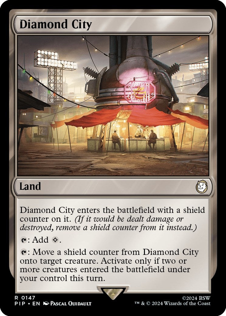 Diamond City (147) [PIP] - MTG Single